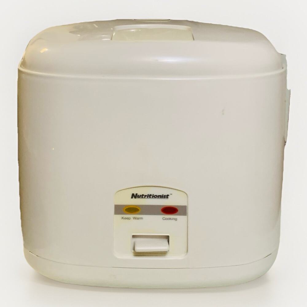 Salton Nutritionist Automatic 10 Cup Rice Cooker Cup Model RA10NR Tested